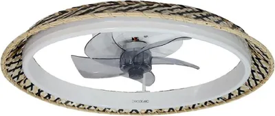 Produktbild von Cecotec 08630, Haushalts-Lamellenlüfter, Natürlich/Natur, Zimmerdecke, 10 m², 43 cm, Fernbedienung