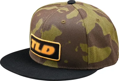 Obrázok produktu pre Troy Lee Designs Flat Bill Snapback Cap, Fade out, olivová kamufláž, jedna veľkosť