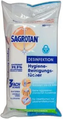 Produktbild von Sagro.Hygiene-Reinigungstücher 60ST