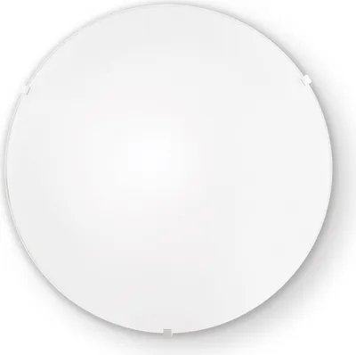 Zdjęcie produktu dla SIMPLE biała lampa sufitowa 1 żarówka