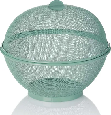 Produktbild von Obstkorb, rund, Durchmesser 26,5 cm, grau-blau Como / Kela