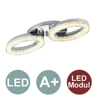 Produktbild von Deckenleuchten Reality Leuchten Elektra LED Deckenlampe Chrom