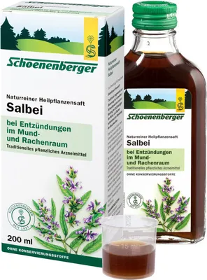 Obrázok produktu pre Schoenenberger Naturreiner Heilpflanzensaft Šalvia 200 ml