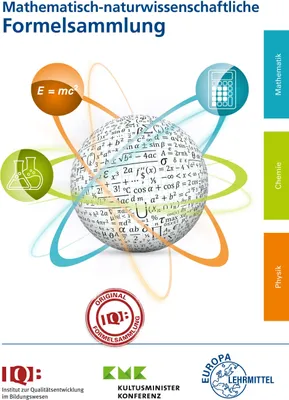 Produktbild von Mathematisch-naturwissenschaftliche Formelsammlung