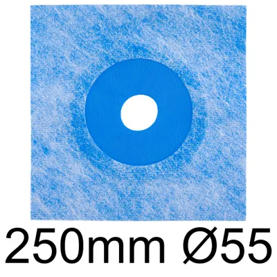 Produktbild von Wandmanschette 1St. Dichtmanschette 250mm Dehnzone 57-90mm Balkone Bad HN04SE