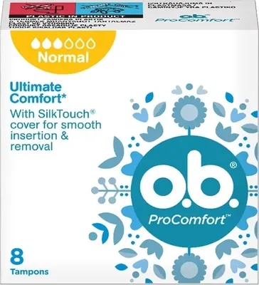 Zdjęcie produktu dla Tampony O.B. ProComfort Normal 8 sztuk