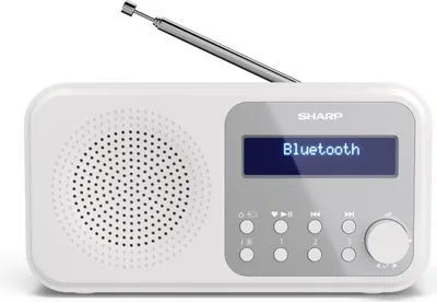Produktbild von SHARP Tragbares Digitalradio DABDAB+FM RDS USB Bluetooth 5.0 3,5mm Wireless Soundqualität