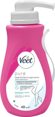 Produktbild von Veet Haarentfernungs-Creme sensible Haut 400ml