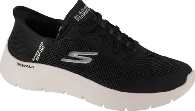Produktbild von Skechers Slip-Ins: GO WALK Flex - Grand Entry 124836-BKW, Sneaker, Damen, Schwarz
