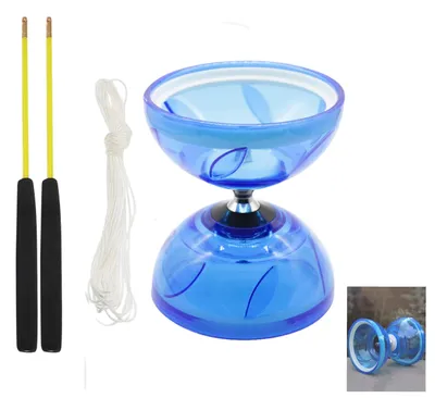 Obrázek produktu pro Sada na žonglování s diabolem, včetně žonglérských míčků, průměr 12 cm