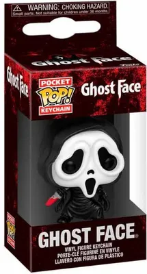 Productafbeelding van Horror Ghost Face - Ghost Face sleutelhanger Funko Pocket POP! Keychain