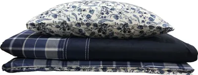 Produktbild von Buymax® Bettwäsche Bettbezug 200x200 cm, Kopfkissenbezug 80x80 cm 3 teilig Deckenbezug Set aus 100% Baumwolle Renforce mit Reissverschluss