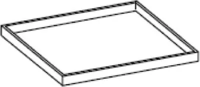 Immagine prodotto di Teglia da forno KBS 530 x 490 x 35 mm in acciaio inox