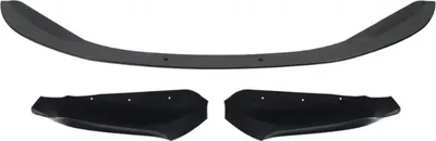 Image de Splitter pare-chocs avant - Pour BMW F20/F21 M Sport (2015-2018) - Accessoires Auto - Gloss Black Carbon Look