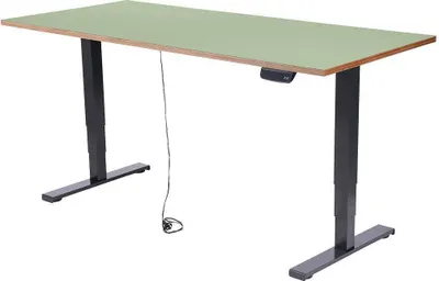 Produktbild von Schreibtisch imstande, Gestell business-b + Platte 120x60cm Pistazio