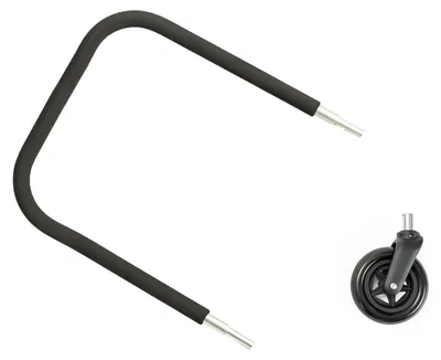 Image de Croozer 122420018, attelage pour remorque de vélo, 1 pièce, noir, argent
