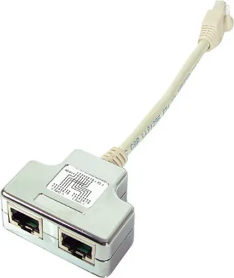 Image de Adaptateur en T 2 x RNIS pour partage de câble --