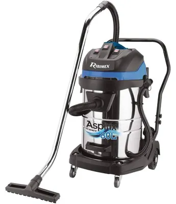 Image de Aspirateur Bidon 80L - 3 Moteurs 1000W en Inox - Puissant et Efficace - Performant - D-Work