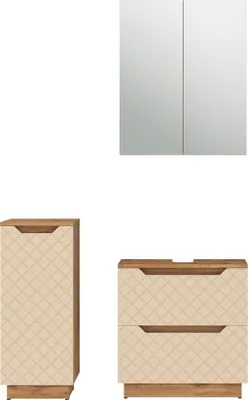 Produktbild von Badmöbel-Set Vicco Lotta Cashmere 3 Teile, Model 59446