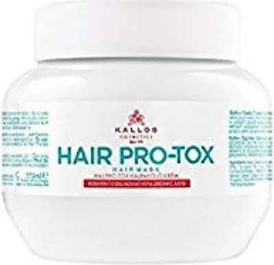 Immagine prodotto di Kallos Hair Pro-Tox Maschera per capelli con cheratina, collagene e acido ialuronico, 275ml
