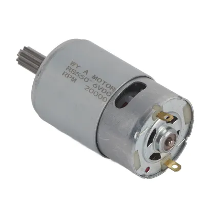 Image de micro-moteur 6 V RS550 haute vitesse pour voiture jouet électrique, moto enfant (550-20000)