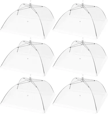 Obrázok produktu pre Sieťka proti muchám - sada 6 kusov - 33 x 33 cm - opakovane použiteľná