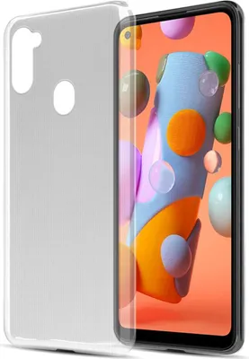 Produktbild von Cadorabo Hülle für Samsung Galaxy A11 / M11 Schutz Hülle in Transparent Schutzhülle TPU Silikon Cover Etui Case