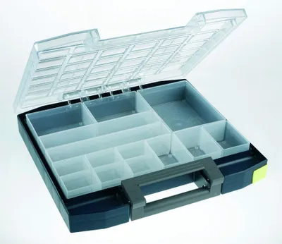 Produktbild von raaco Boxxser 55 6x6-14, Polycarbonat, 1,27 kg, Blau