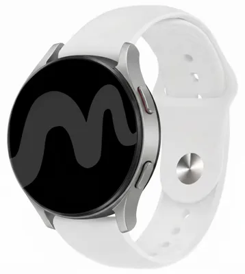 Productafbeelding van imoshion Siliconen Sport bandje - Universeel 18 mm aansluiting - Wit, AI-gegenereerde afbeelding