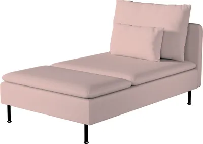 Produktbild von Dekoria Bezug für Söderhamn Recamiere, rosa, Bezug für Recamiere