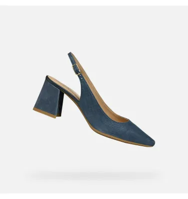 Produktbild von Geox Dunkelblaue Damensandalen Giselda 37