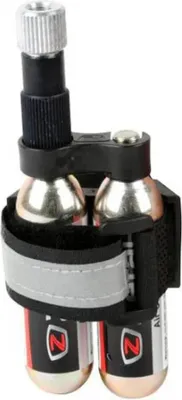 Image de Porte-bombe Zefal set holder + reg. Contrôle de l'air + 2 flacons 16g 4161