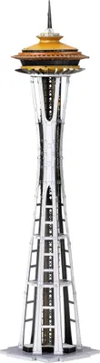 Image de Metal Earth 1962 world's fair space needle, Building set, 14 years, Metal