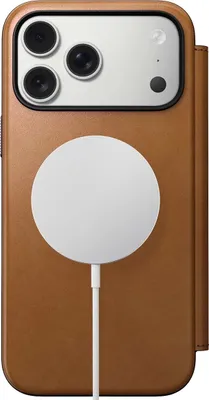 Immagine prodotto di Nomad Modern Leather Folio, marrone inglese - iPhone 17 Pro Max