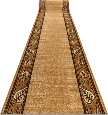 Zdjęcie produktu dla CHODNIK BCF FELIKS stare złoto 140 cm brązowy 140x880 cm