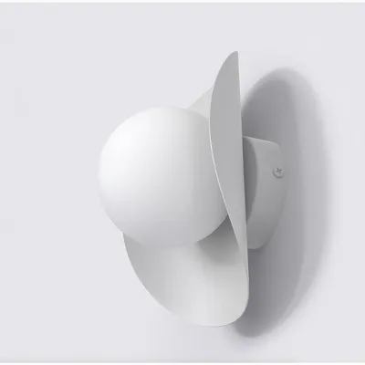 Immagine prodotto di Lampada a parete Fiero in acciaio e vetro