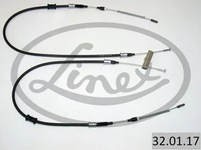 Obrázek produktu pro Lanko Ruční Brzdy Opel Zadní Astra F 92- Kombi Levé/Pravé Kpl