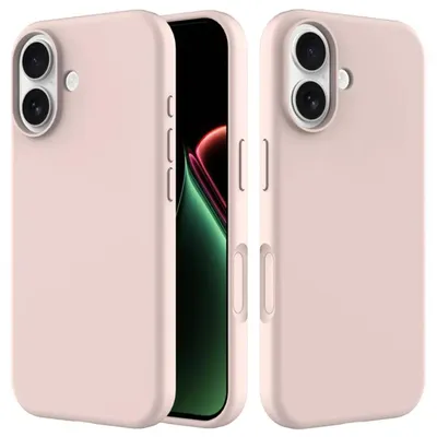 Produktbild von MobyDefend Hülle für iPhone 17 - Matte Silikon Schutzhülle - Rosa
