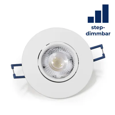 Produktbild von LED-Einbauleuchte McShine EL-313D 4,5W 450Lumen 3000K step-dimmbar