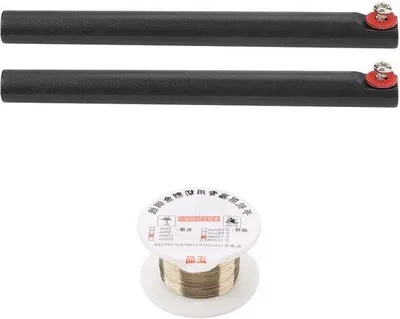 Image de Outil professionnel de découpe de verre LCD avec lame en molybdène - 100 m de longueur - 0,1 mm d'épaisseur - poignée - outil de découpe de fil.