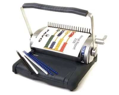 Produktbild von 1x PAVO Bindemaschine PROFIMASTER S100 für Plastikbindung robuste Office-Maschine
