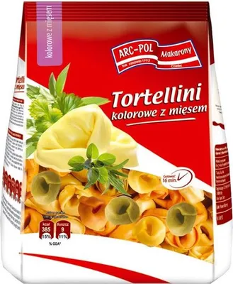 Obrázok produktu pre Farebné tortellini s mäsom 250 g