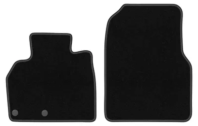 Immagine prodotto di Tappetini anteriori in moquette per Renault Espace IV 2002-2012 (7 posti) – 2 pezzi, neri, su misura – Wielganizator BASIC