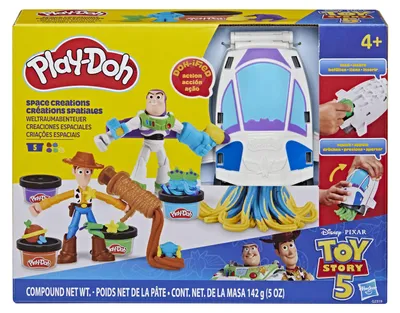 Image de Play-Doh Toy Story - 5 pots de pâte à modeler