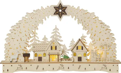 Produktbild von Star Trading 272-14, Leichte Dekorationsfigur, 10 Glühbirne(n), LED, 0,6 W, Warmweiß, 10000 h
