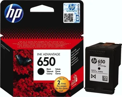 Immagine prodotto di HP 650 Cartuccia Originale Ink Advantage Nero CZ101AE 360 Pagine :::