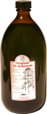 Produktbild von Hagina Cosmetic - 35 Kräuteröl - 1000ml Haut-, Fußpflege, Mundspülung