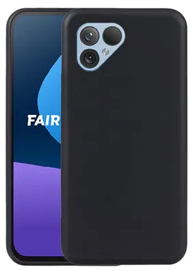 Obrázek produktu pro Pro Fairphone 5 silikonové TPU ochranné pouzdro na mobilní telefon, černé
