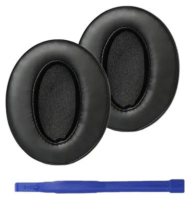 Immagine prodotto di Cuscinetti auricolari di ricambio per cuffie Sennheiser - Pelle morbida e schiuma memory