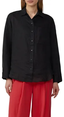 Produktbild von s.Oliver Oversize Bluse aus reinem Leinen